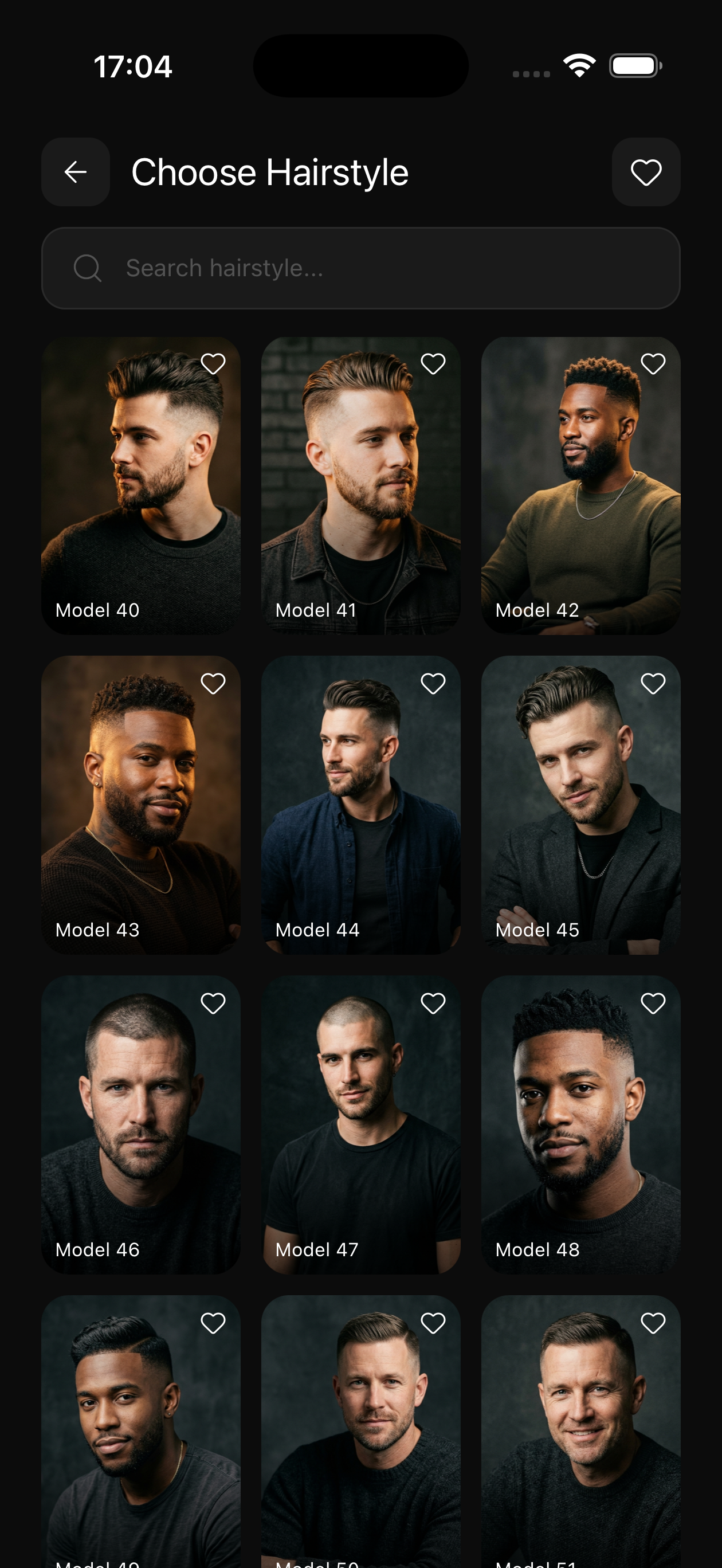 Men's hairstyles