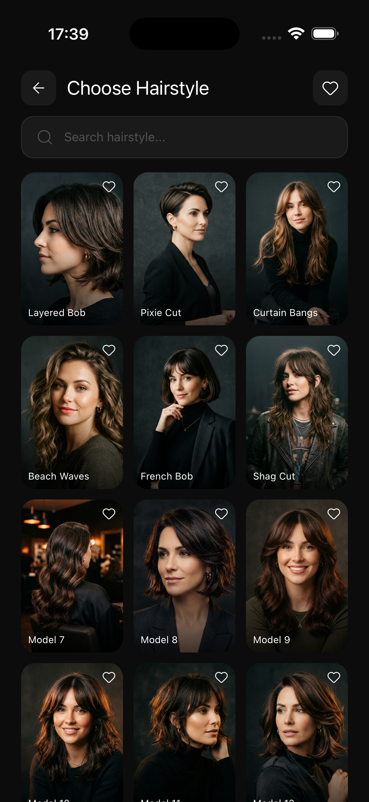 Women's hairstyles